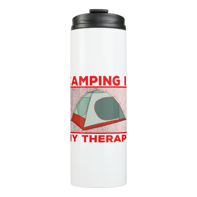 Camping Squad Thermal Tumbler (Front)