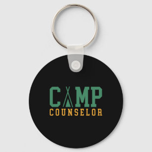 Camping Summer Camp Counsellor Staff Director Camp Keychain