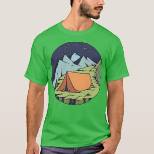 Camping Tent Night T-Shirt