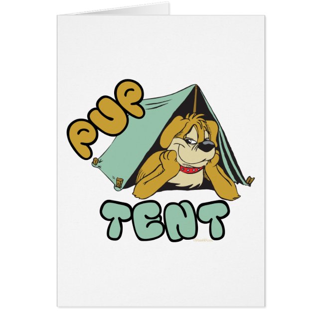 Camping Tente Pup (Devant)