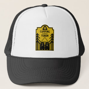 Camping The Yukon River Canada Trucker Hat