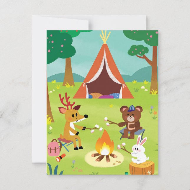 Camping Thématique Merci Cartes (Devant)