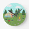 Camping Time Wall Clock