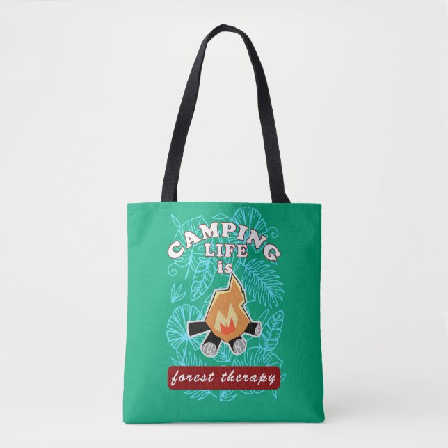 camping tote bag (Front)
