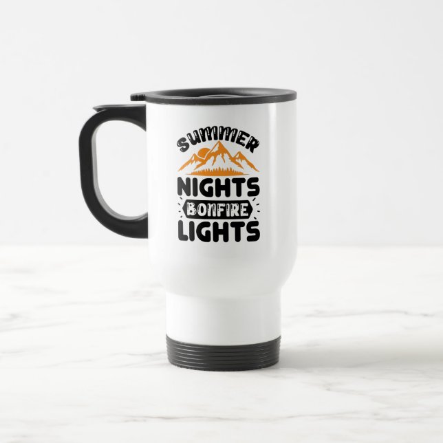 Camping Travel Mug (Left)