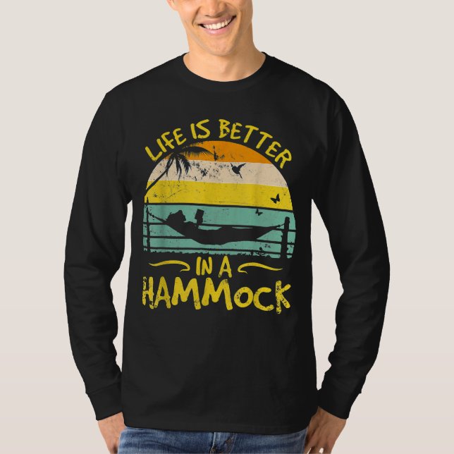 Camping Tree Hammock  Backpacking Hammocking   2 T-Shirt (Front)