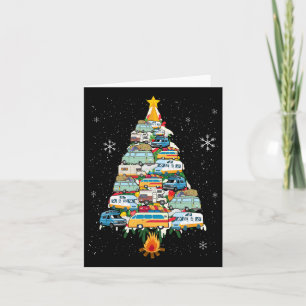 Camping Tree Lover Gift Co. Camper Christmas Tree  Card