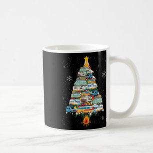 Camping Tree Lover Gift Co. Camper Christmas Tree Coffee Mug