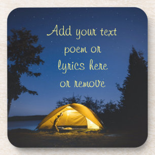 Camping Under The Stars Coaster
