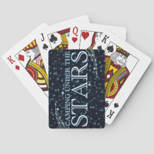 Camping Under the Stars Playing Cards