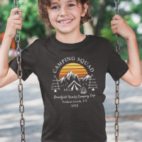 Camping Vacation Custom Family Matching Son Camp