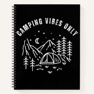 Camping Vibes Only Notebook