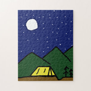 Camping vibes puzzle