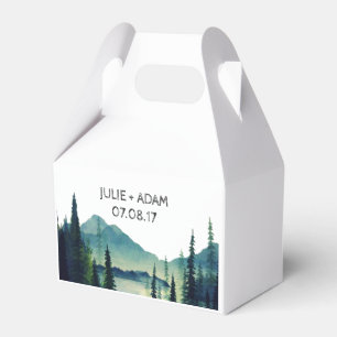Camping Wedding Wedding Favor Boxes