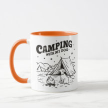 Camping with My Dog – Coffee & Adventure Mu