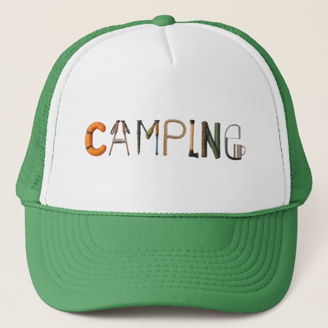 Camping Word Hat (Front)