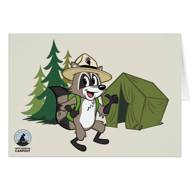 Campout américain de Rick | de garde forestière (Devant horizontal)