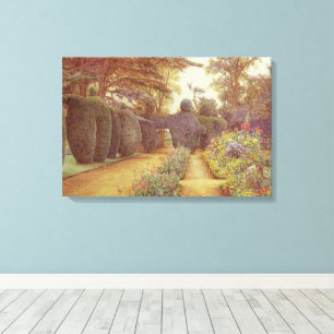 Campsea Ashe, Suffolk by Ernest Arthur Rowe Canvas Print
