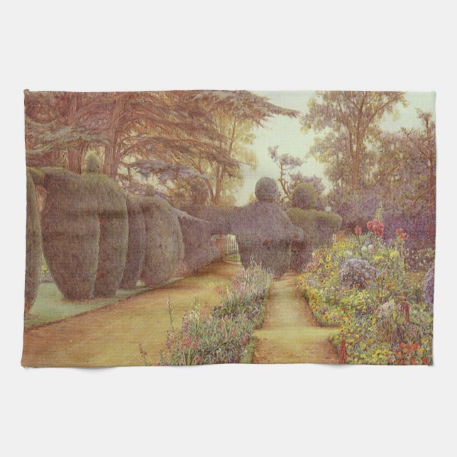 Campsea Ashe, Suffolk by Ernest Arthur Rowe Kitchen Towel (Horizontal)