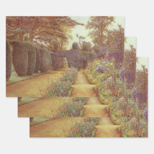 Campsea Ashe, Suffolk by Ernest Arthur Rowe Wrapping Paper Sheet