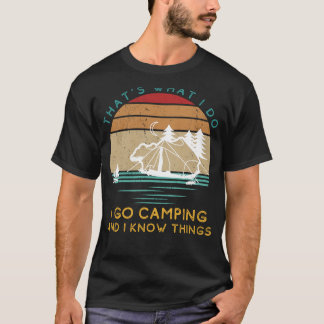Campsite Sage: Adventures & Wisdom Fun Tee for Out