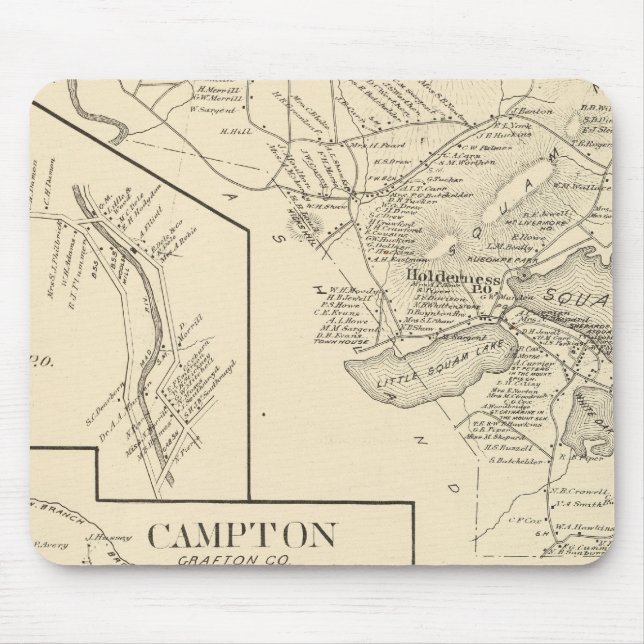 Campton, Holderness Mouse Pad (Front)