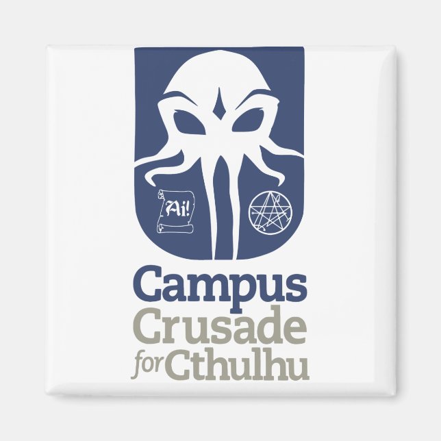 Campus Crusade for Cthulhu Magnet (Front)