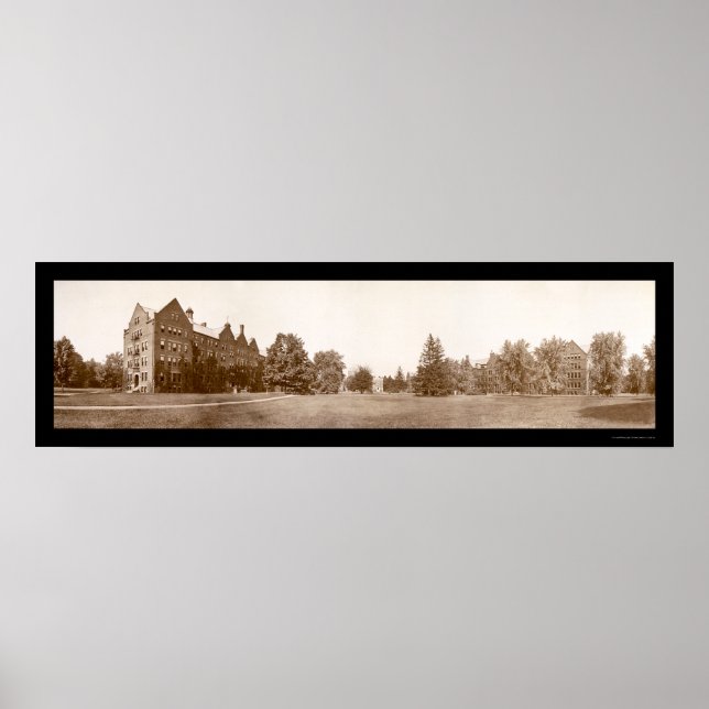 Campus Vassar College Photo 1912 Poster (Front)