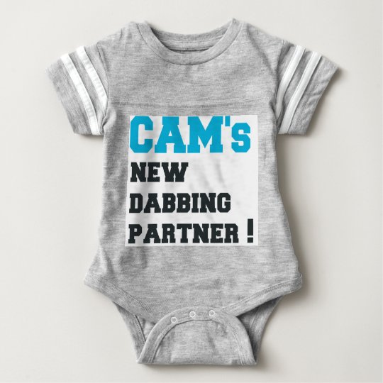 Cam's new dabbing partner baby bodysuit