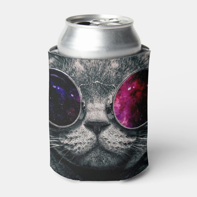 Can and Bottle Coolers - Cool Cat (Can Front)