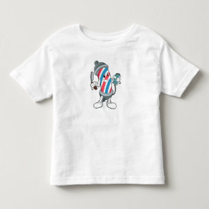 Can as Hairdresser with Razor Toddler T-shirt