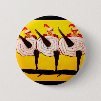 Can Can 2 Inch Round Button