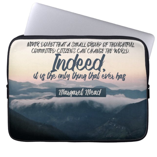 Can Change The World Laptop Sleeve (Front)