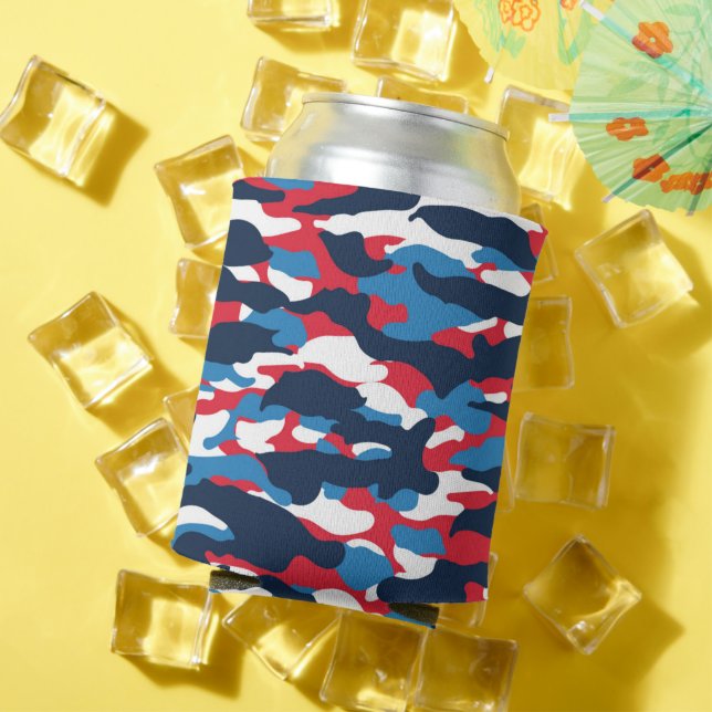 Can Cooler-Camo Print Can Cooler (In Situ Summer)