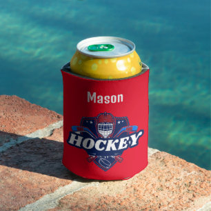 Can Cooler Hockey Gear - Personalized -Add Name #