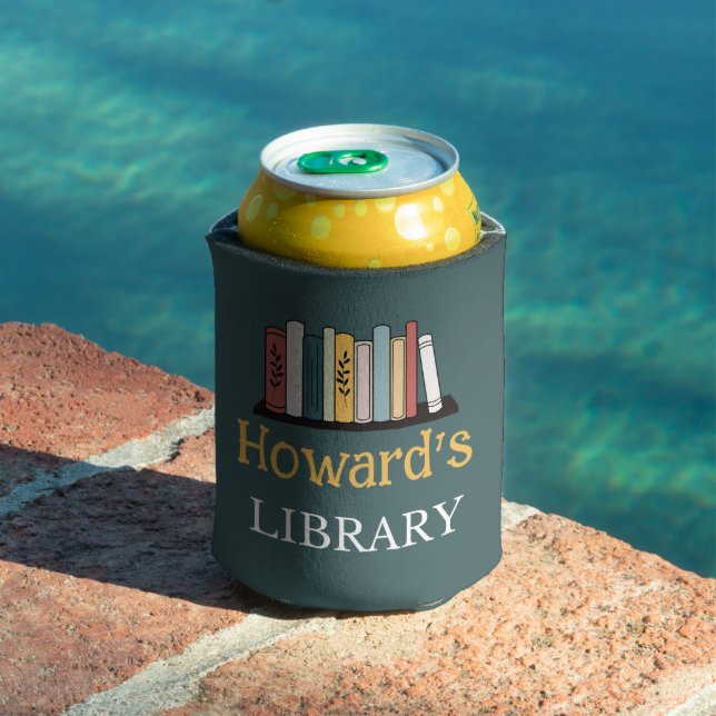 Can Cooler - Library -  Personalized - Add Name (In Situ Pool)