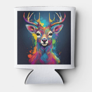 Can Cooler - The Colourful Deer Artwork