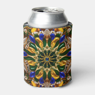 Can Cooler with Brazil Colours design