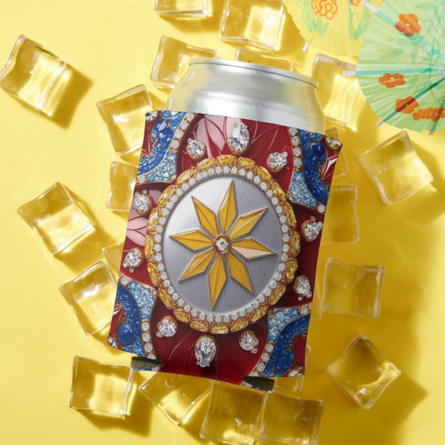 Can Cooler with Colombian Colours design (In Situ Summer)