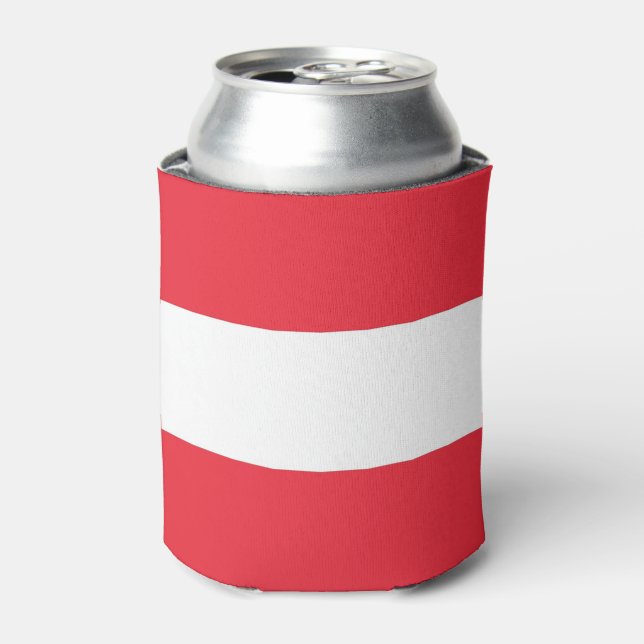 Can Cooler with flag of Austria (Can Front)