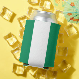 Can Cooler with flag of Nigeria