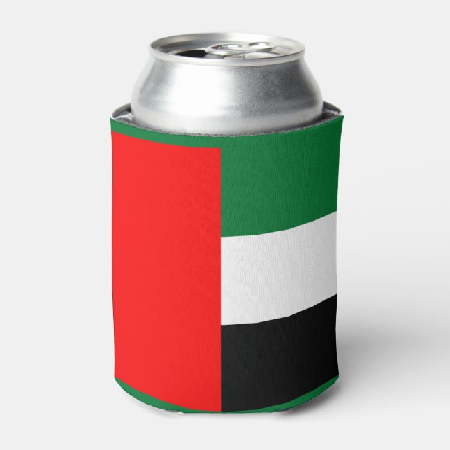 Can Cooler with flag of UAE (Can Front)