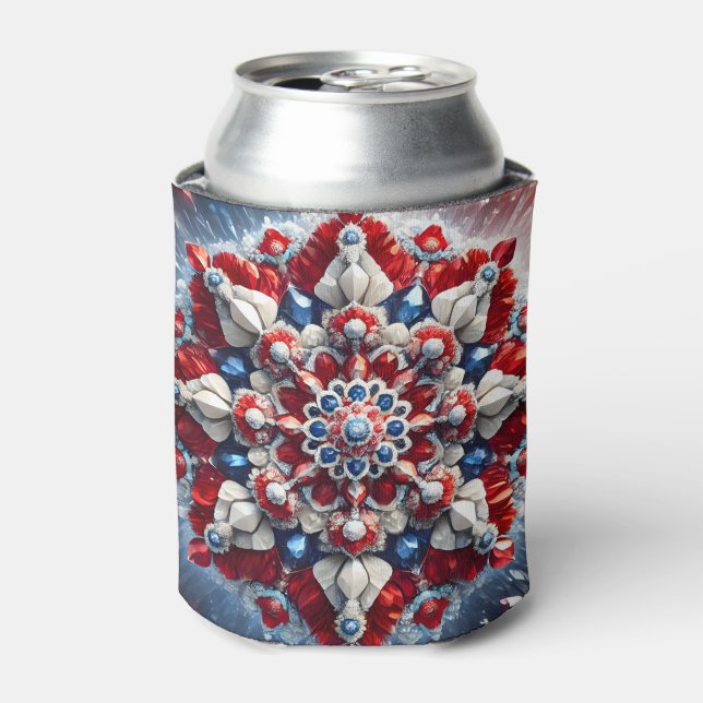 Can Cooler with Norway Colours design (Can Front)