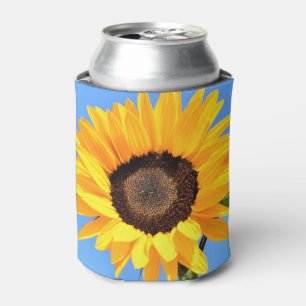 Can Cooler with Sunflower
