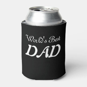 Can Coolers/Black/World's Best DAD Can Cooler