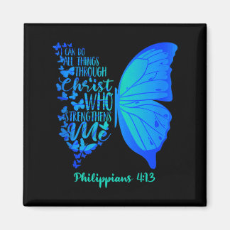 Can Do Things Through Christ Who Strengthens Gift Magnet