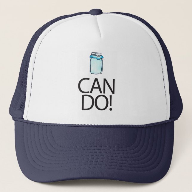 Can Do Trucker Hat (Front)