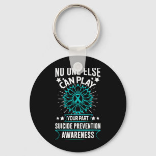 Can Ever Play Your Part Suicide Prevention Awarene Keychain