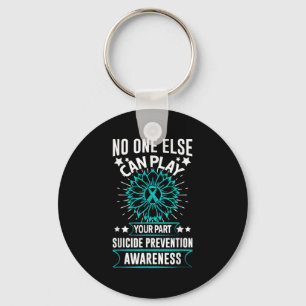Can Ever Play Your Part Suicide Prevention Awarene Keychain