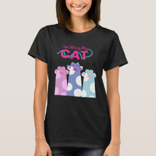 Can I Bring My Cat Toe Beans  Cat Kitten  Mom Dad T-Shirt